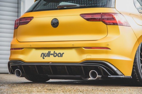 MAXTON DESIGN - Difúzor zadného náraznika  VW Golf 8 (GTI Look) , 
Čierny lesk – Obrázok 3