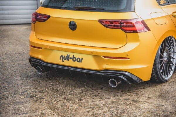 MAXTON DESIGN - Difúzor zadného náraznika  VW Golf 8 (GTI Look) , 
Čierny lesk – Obrázok 2
