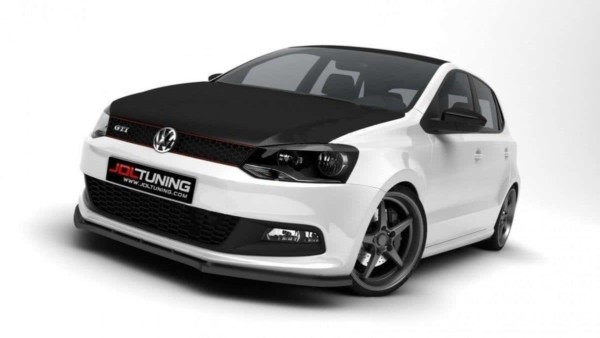 MAXTON DESIGN - Spoiler pod Predný náraznik   VW POLO MK5 GTI , Čierny lesk 
977