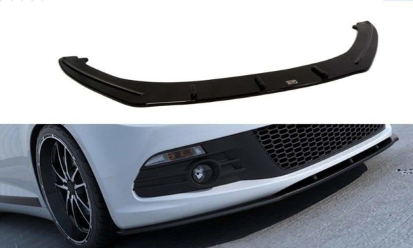 MAXTON DESIGN - Spoiler pod Predný náraznik   VW SCIROCCO , Čierny lesk 
980
