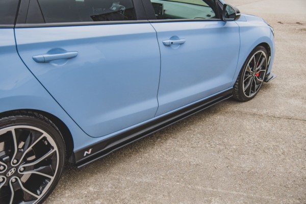MAXTON DESIGN - Racing Durability Lišty pod prahy Hyundai I30 N Mk3 Hatchback / Fastback , Black – Obrázok 5