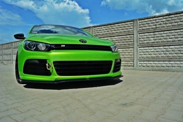 MAXTON DESIGN - Spoiler pod Predný náraznik   VW SCIROCCO R ver2 , Čierny lesk – Obrázok 2
