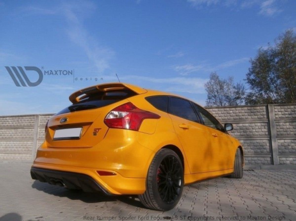 MAXTON DESIGN - Difúzor zadného náraznika  Ford Focus ST Mk3 (RS Look) , Čierny lesk No – Obrázok 5