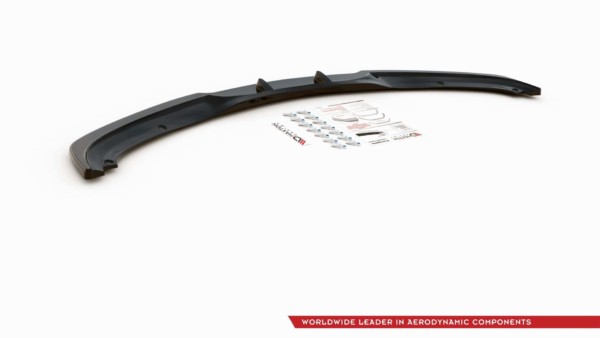 MAXTON DESIGN - Spoiler pod Predný náraznik V.2 vhodné pre BMW 3 E90/E91 Facelift , Čierny lesk – Obrázok 9