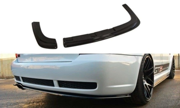 MAXTON DESIGN - Spoiler pod zadný náraznik  AUDI RS4 B5 , Čierny lesk