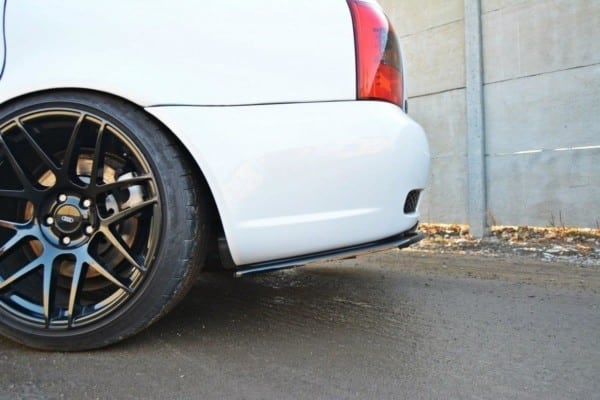 MAXTON DESIGN - Spoiler pod zadný náraznik  AUDI RS4 B5 , Čierny lesk – Obrázok 2