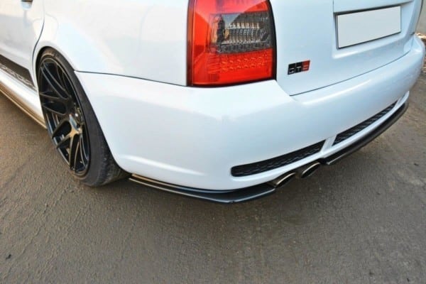 MAXTON DESIGN - Spoiler pod zadný náraznik  AUDI RS4 B5 , Čierny lesk – Obrázok 3