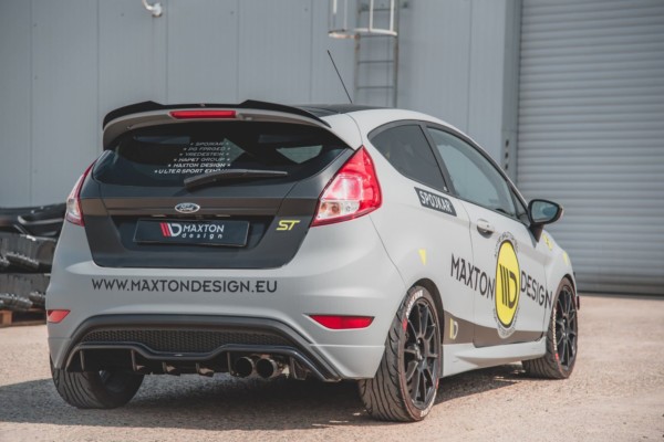MAXTON DESIGN - Predlženie spoilera  Ford Fiesta ST Mk7 FL , 
Čierny lesk – Obrázok 2