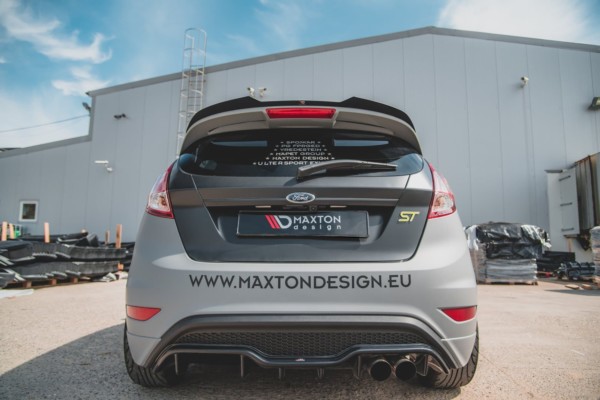 MAXTON DESIGN - Predlženie spoilera  Ford Fiesta ST Mk7 FL , 
Čierny lesk – Obrázok 7