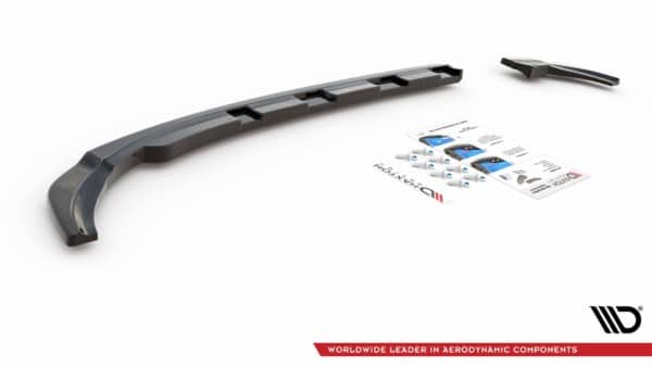 MAXTON DESIGN - Bočné difúzory zadného náraznika V.2 VW Polo GTI Mk6 , Čierny lesk – Obrázok 6