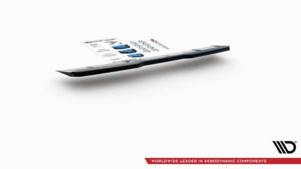 MAXTON DESIGN - Stredový spoiler pod zadný náraznik Skoda Kodiaq RS , Čierny lesk – Obrázok 6
