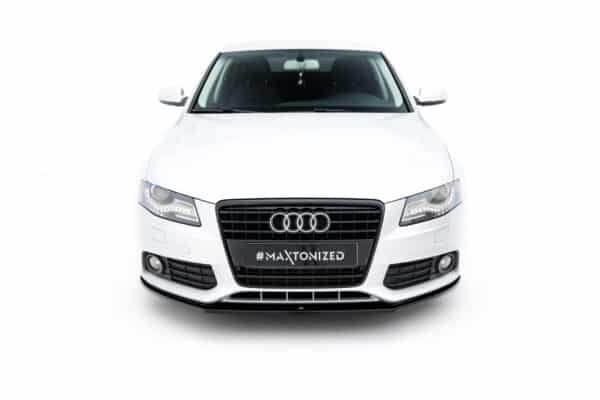 MAXTON DESIGN - Spoiler pod Predný náraznik   V.2 Audi A4 B8 , Čierny lesk – Obrázok 2