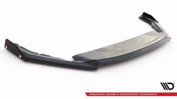 MAXTON DESIGN - Spoiler pod Predný náraznik + Splitre V.2 Skoda Octavia RS Mk4 , Čierny lesk – Obrázok 4