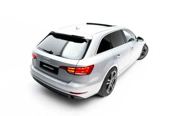 MAXTON DESIGN - Predlženie spoilera  Audi S4 / A4 S-Line B9 Avant , Čierny lesk