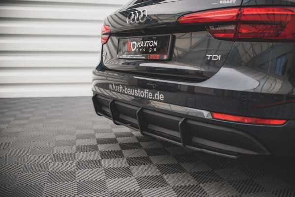 MAXTON DESIGN - Zadný difúzor Audi A4 B9,Čierny – Obrázok 2