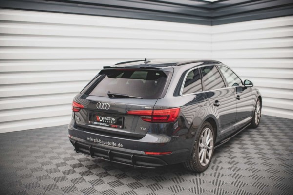 MAXTON DESIGN - Zadný difúzor Audi A4 B9,Čierny – Obrázok 4