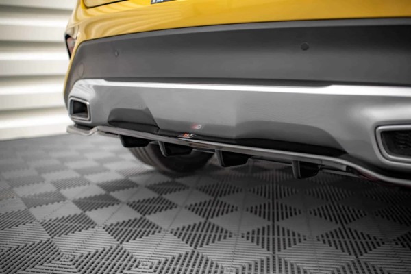 MAXTON DESIGN - Zadný stredný spoiler (s rebrovaním) Kia XCeed Mk1,,Čierny lesk – Obrázok 2