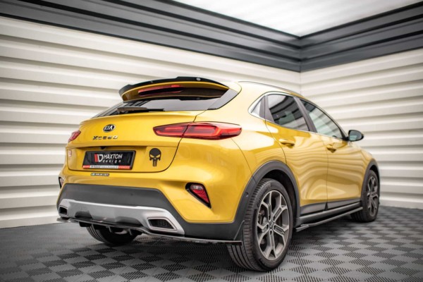 MAXTON DESIGN - Zadný stredný spoiler (s rebrovaním) Kia XCeed Mk1,,Čierny lesk – Obrázok 3