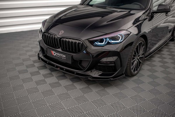 MAXTON DESIGN - Spoiler pod predný náraznik V.1 vhodné pre BMW 2 Gran Coupe M-Pack F44,,Čierny lesk – Obrázok 3