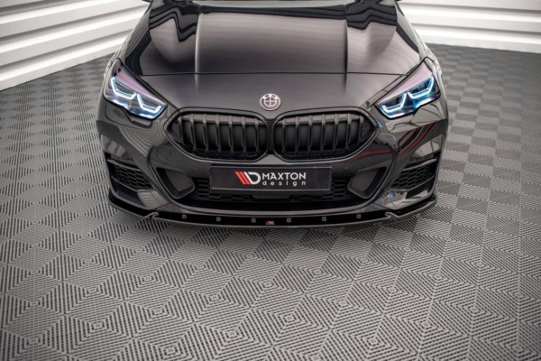 MAXTON DESIGN - Spoiler pod predný náraznik V.2 vhodné pre BMW 2 Gran Coupe M-Pack F44,,Čierny lesk – Obrázok 3