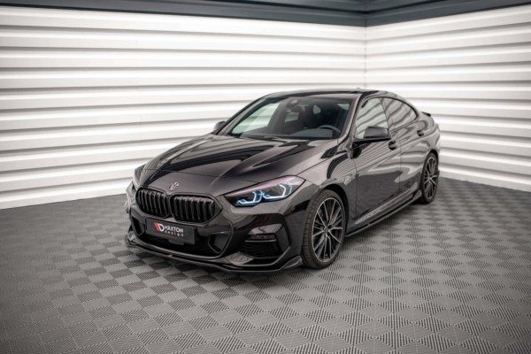 MAXTON DESIGN - Spoiler pod predný náraznik V.3 vhodné pre BMW 2 Gran Coupe M-Pack F44,,Čierny lesk – Obrázok 2