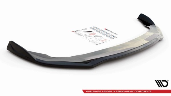MAXTON DESIGN - Spoiler pod predný náraznik V.3 vhodné pre BMW 2 Gran Coupe M-Pack F44,,Čierny lesk – Obrázok 4