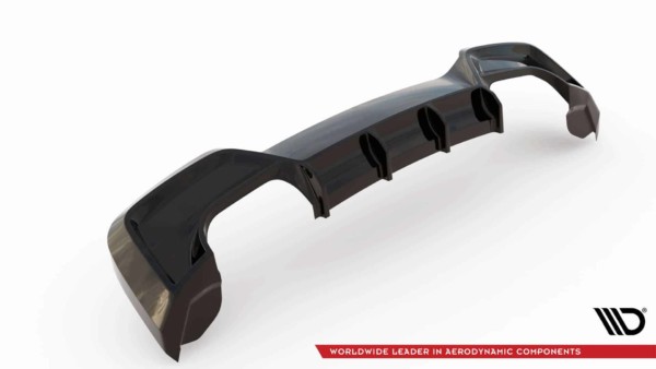 MAXTON DESIGN - Zadný difúzor V.2  vhodné pre BMW M135i F20,Čierny lesk – Obrázok 3