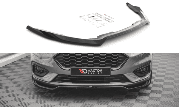 MAXTON DESIGN - Spoiler pod predný náraznik V.1 Ford Mondeo ST-Line Mk5 Facelift,,Čierny lesk
