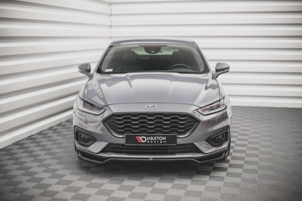 MAXTON DESIGN - Spoiler pod predný náraznik V.1 Ford Mondeo ST-Line Mk5 Facelift,,Čierny lesk – Obrázok 3