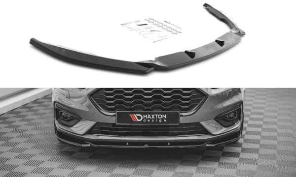 MAXTON DESIGN - Spoiler pod predný náraznik V.2 Ford Mondeo ST-Line Mk5 Facelift,,Čierny lesk
