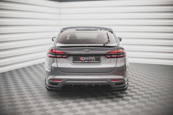 MAXTON DESIGN - Bočné difúzory zadného náraznika V.2 Ford Mondeo ST-Line Mk5 Facelift,Čierny lesk – Obrázok 2