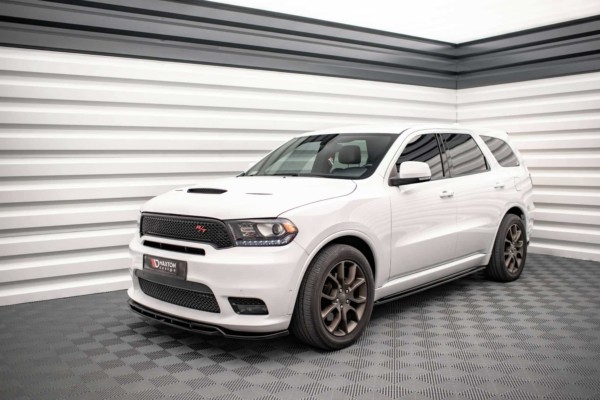 MAXTON DESIGN - Spoiler pod predný náraznik Dodge Durango RT Mk3,,Čierny lesk – Obrázok 4