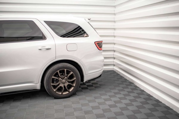 MAXTON DESIGN - Bočné difúzory zadného náraznika Dodge Durango RT Mk3,Čierny lesk – Obrázok 4