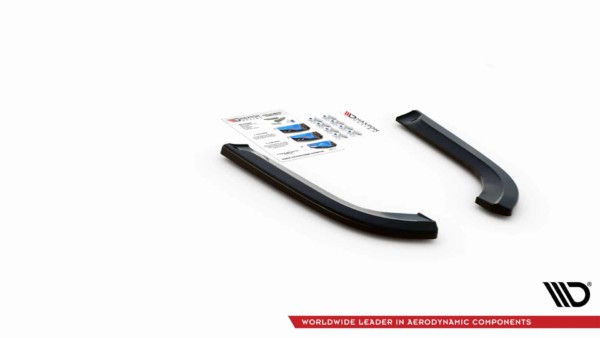 MAXTON DESIGN - Bočné difúzory zadného náraznika Dodge Durango RT Mk3,Čierny lesk – Obrázok 5