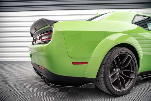 MAXTON DESIGN - Bočné difúzory zadného náraznika Dodge Challenger SRT Hellcat Mk3,Čierny lesk – Obrázok 3