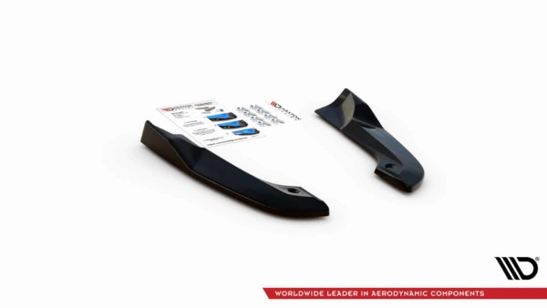 MAXTON DESIGN - Bočné difúzory zadného náraznika Dodge Challenger SRT Hellcat Mk3,Čierny lesk – Obrázok 5