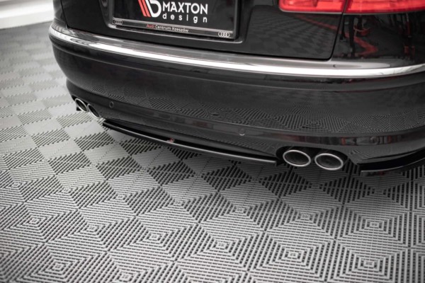 MAXTON DESIGN - Zadný stredný spoiler Audi S8 D3,,Čierny lesk – Obrázok 2
