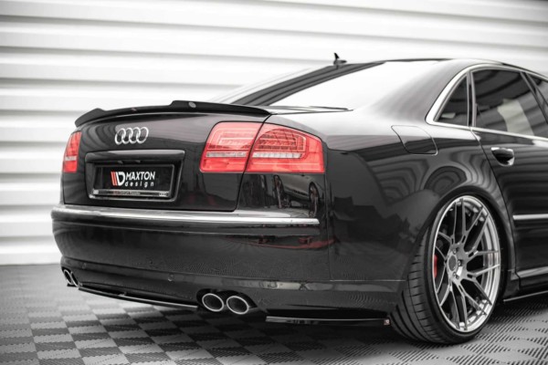 MAXTON DESIGN - Bočné difúzory zadného náraznika Audi S8 D3,Čierny lesk – Obrázok 2