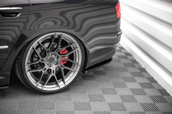 MAXTON DESIGN - Bočné difúzory zadného náraznika Audi S8 D3,Čierny lesk – Obrázok 3