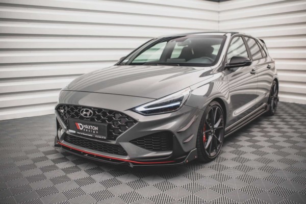 MAXTON DESIGN - Spoiler pod predný náraznik + Flaps V.1 Hyundai I30 N Hatchback/Fastback Mk3 Facelift, – Obrázok 4