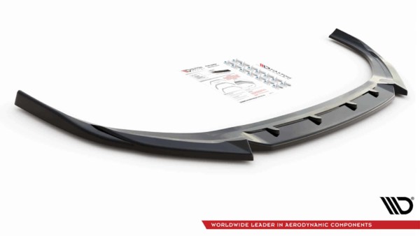 MAXTON DESIGN - Spoiler pod predný náraznik V.2 Hyundai I30 N Hatchback/Fastback Mk3 Facelift,,Čierny lesk – Obrázok 5