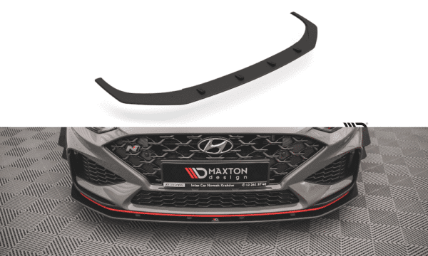 MAXTON DESIGN - Spoiler pod predný náraznik  Hyundai I30 N Hatchback/Fastback Mk3 Facelift,,Čierne