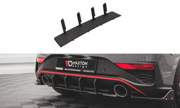 MAXTON DESIGN - Zadný difúzor  Hyundai I30 N Hatchback Mk3 Facelift,,Čierne