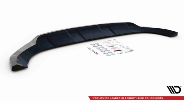 MAXTON DESIGN - Spoiler pod predný náraznik Mercedes-Benz GLS AMG-Line X167,,Čierny lesk – Obrázok 6