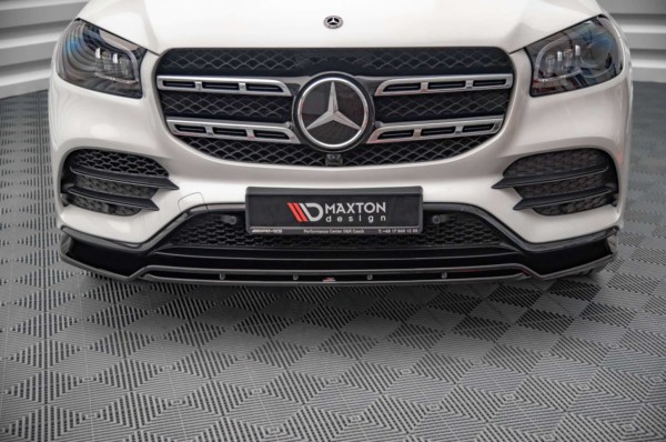 MAXTON DESIGN - Spoiler pod predný náraznik Mercedes-Benz GLS AMG-Line X167,,Čierny lesk – Obrázok 2