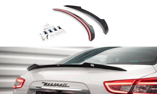 MAXTON DESIGN - Predlženie spoilera Maserati Ghibli Mk3,,Čierny lesk