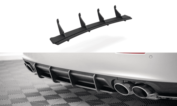 MAXTON DESIGN - Zadný difúzor  Maserati Ghibli Mk3,,Čierne