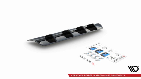MAXTON DESIGN - Zadný difúzor Maserati Ghibli Mk3,,Čierny lesk – Obrázok 5
