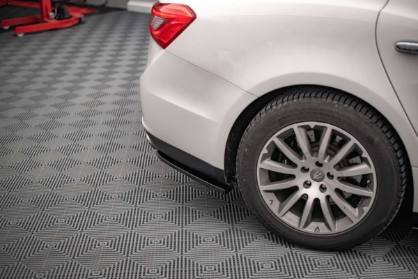MAXTON DESIGN - Bočné difúzory zadného náraznika Maserati Ghibli Mk3,Čierny lesk – Obrázok 2