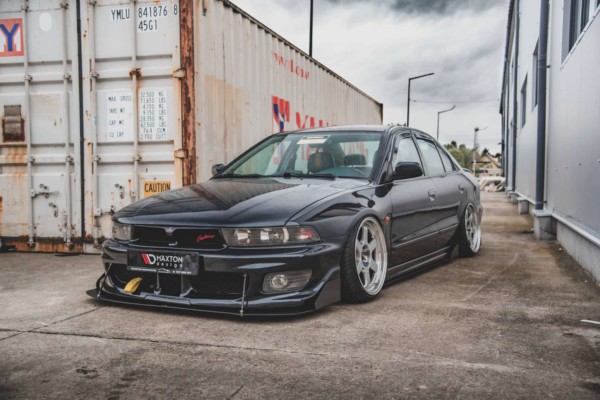 MAXTON DESIGN - Spoiler pod predný náraznik Racing Mitsubishi Galant Avance Mk8,Racing – Obrázok 3
